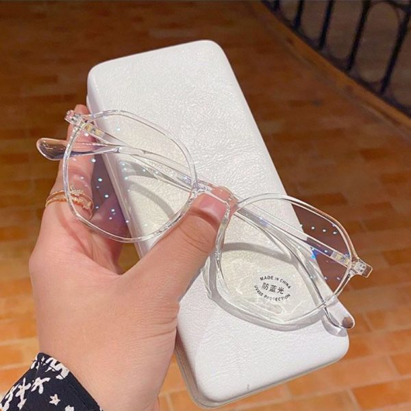 Elegant Uv Protectant Sunglasses Transparent Sunglasses