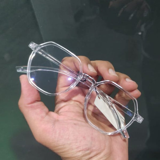Elegant Uv Protectant Sunglasses Transparent Sunglasses
